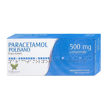 Paracetamol Polisano 500 Mg X 20 Cpr