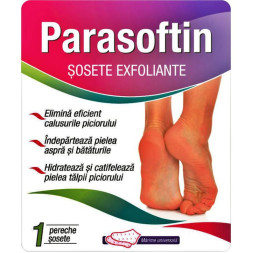 Zdrovit Parasoftin Sosete Exfoliante 1 Pereche Zdrovit Parasoftin Sosete Exfoliante 1 Pereche