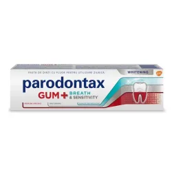 Parodontax Pasta Dinti Gum+Breath Sensitivity Whitening X 75 Ml Parodontax Pasta Dinti Gum+Breath Sensitivity Whitening X 75 Ml