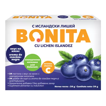 Bonita Coacaze Negre x 24 pastile 