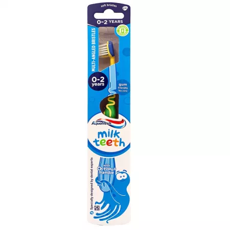 Aquafresh Periuta Dinti Milk Teeth 0-2 ani 