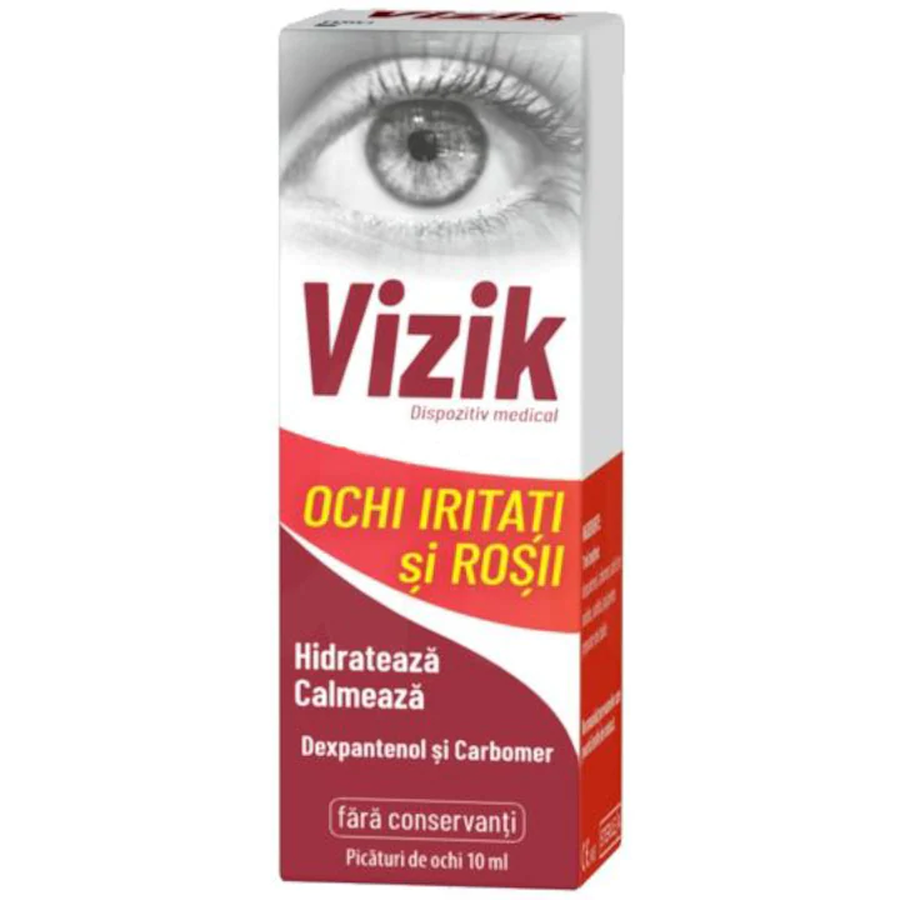 Zdrovit Vizik Picaturi Ochi Iritati Si Rosii X 10Ml