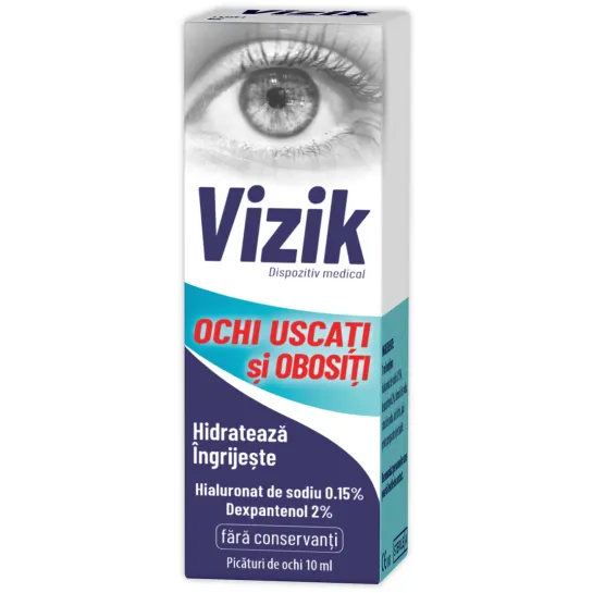 Zdrovit Vizik Picaturi Ochi Uscati Si Obositi X 10Ml