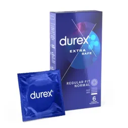 Durex Prezervativ Extra Safe x 6 bucati Durex Prezervativ Extra Safe x 6 bucati