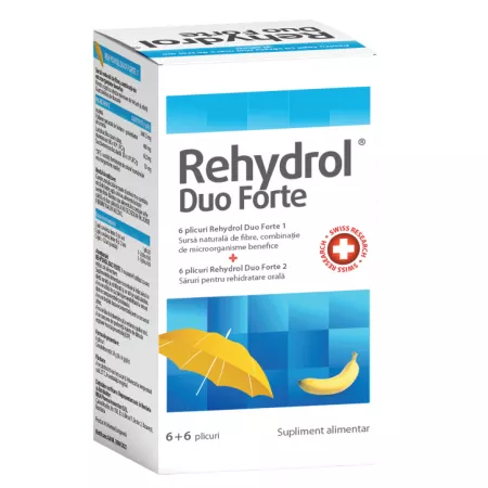 Rehydrol Duo Forte 1*6Pl + Rehydrol Duo Forte 2*6Pl 