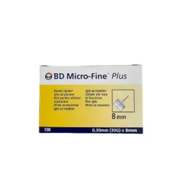 Bd Micro-Fine Ace 30g (0.30 x 8 mm) x 100 bucati/cutie Bd Micro-Fine Ace 30g (0.30 x 8 mm) x 100 bucati/cutie