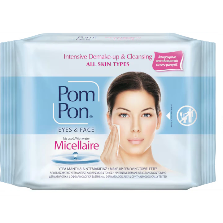 Pom Pon servetele demachiante Micellaire Care x 20 bucati