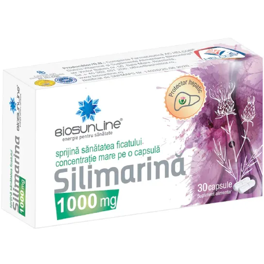 Silimarina 1000Mg X 30 Cps Helcor