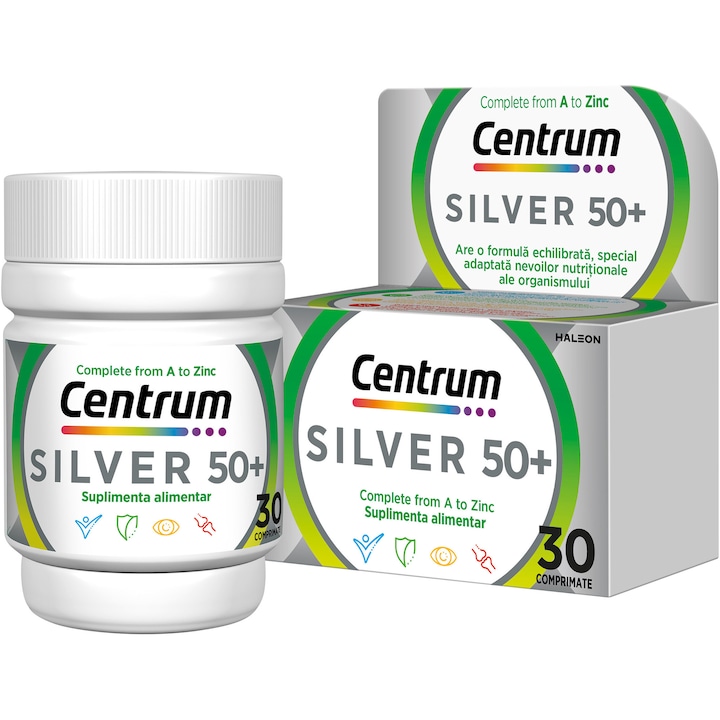 Centrum Silver 50+ Cpr. X 30-Wyeth-Lederle