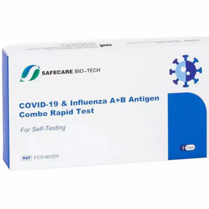 Test Rapid Combo Covid Influenza Kit