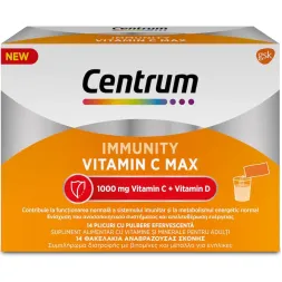 Centrum Immunity Vitamina C Max pulbere x 14 plicuri Centrum Immunity Vitamina C Max pulbere x 14 plicuri