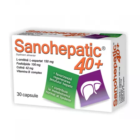 Zdrovit Sanohepatic 40+ x 30 capsule