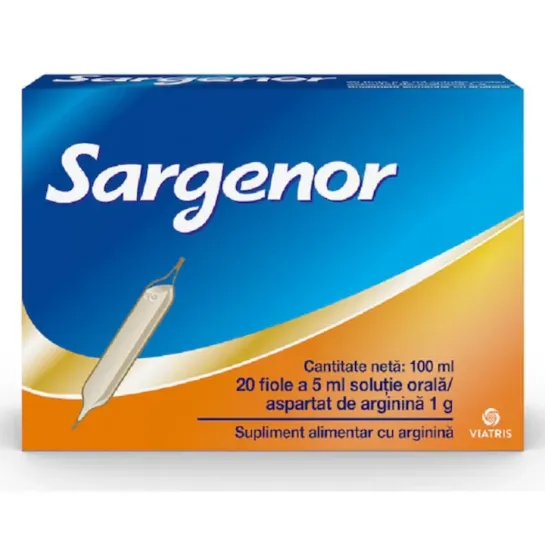 Sargenor 1G/5Ml Sol Or X 20Fi