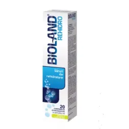 Bioland Rehidro saruri x 20 comprimate efervescente, Biofarm Bioland Rehidro saruri x 20 comprimate efervescente, Biofarm
