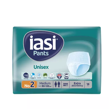 Iasi scutece adulti Unisex nr.2 Medium x 14 bucati