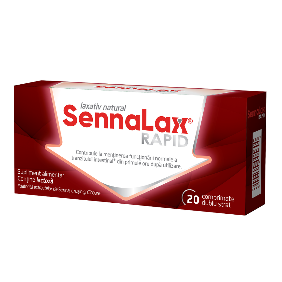 Sennalax Rapid x 20 comprimate