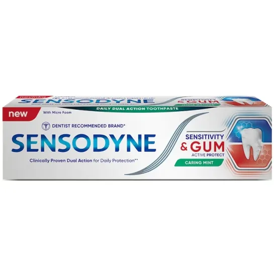 Sensodyne Pasta Dinti Sensitivity And Gum Active Protect X 75 Ml Sensodyne Pasta Dinti Sensitivity And Gum Active Protect X 75 Ml