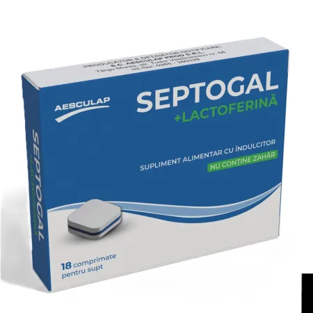 Septogal lactoferina x 18 cpr