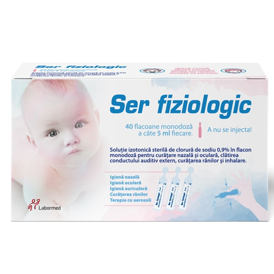 Ser Fiziologic 5Ml X 40 Monodoze Labormed