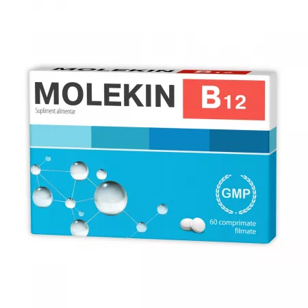 Zdrovit Molekin B12 x 60 comprimate filmate