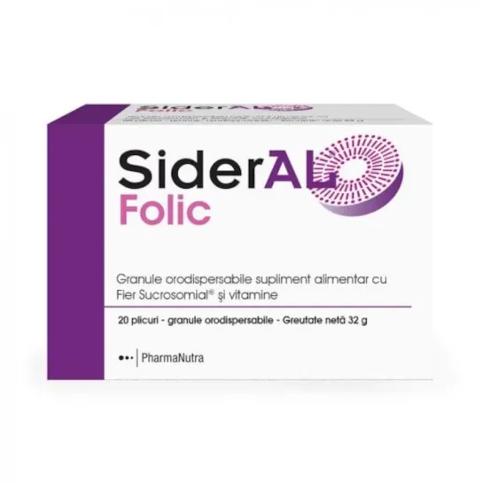 Sideral Folic 21Mg X 20Pl
