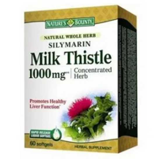 Nb Silymarin Milk Thistle 1000 Mg X 60