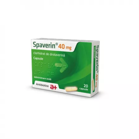 Spaverin 40Mg X 2Bls X 10Cps Spaverin 40Mg X 2Bls X 10Cps