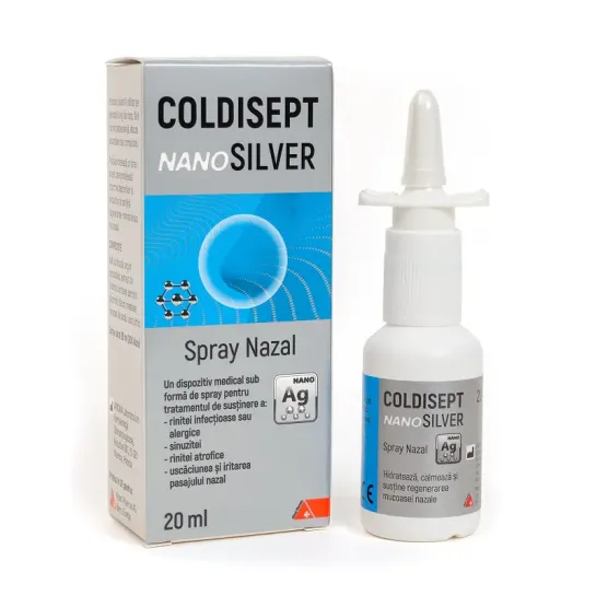 Coldisept Nanosilver spray nazal x 20 ml