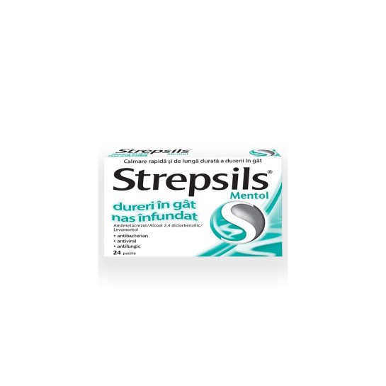 Strepsils Mentol X 36 Cp