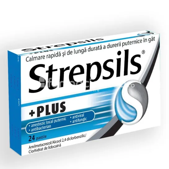 Strepsils Plus X 24Cp