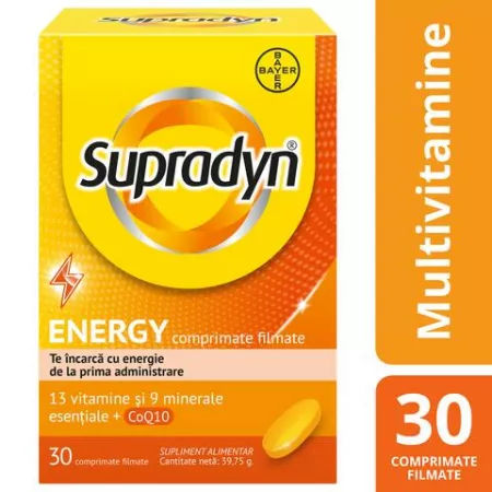 Supradyn Energy+ Coenzima Q10 X 30Cp Film