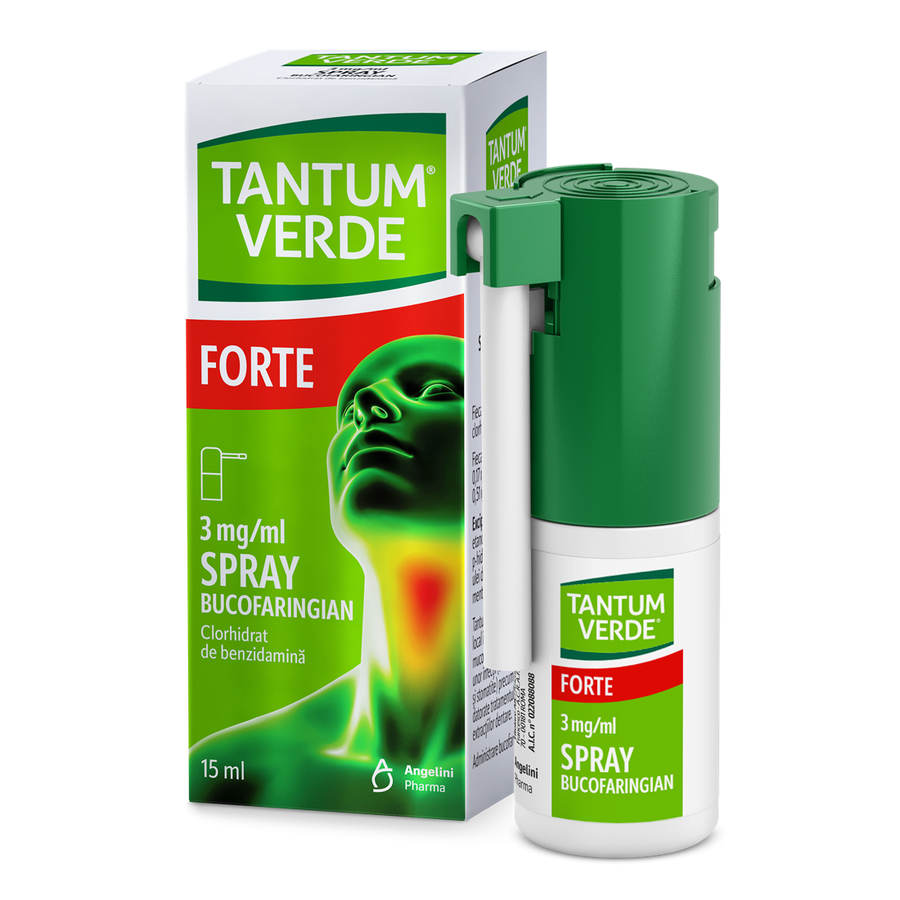 Tantum Verde Forte Spray 0.3% X 15Ml Adult