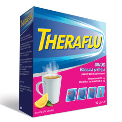 Theraflu Sinus Raceala & Gripa X 10Pl Theraflu Sinus Raceala & Gripa X 10Pl