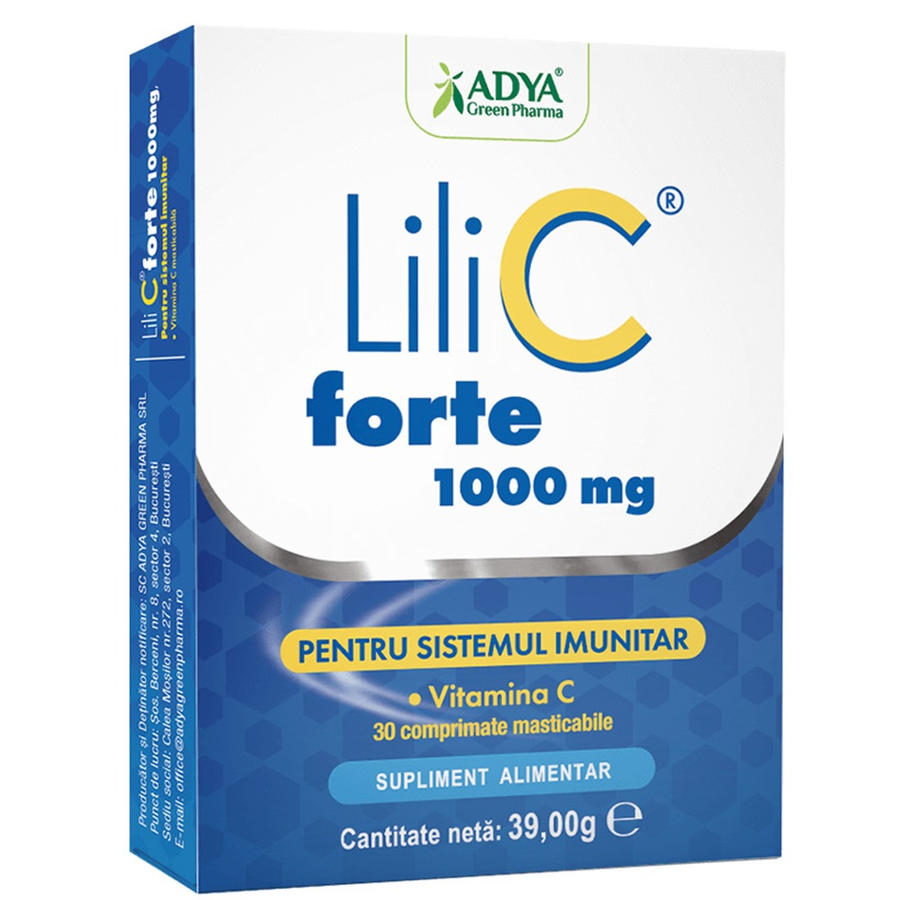 Lili c forte 1000 mg x 30 cpr blister