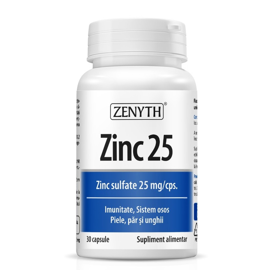 Zenyth Zinc 25 Mg X 30 Cps